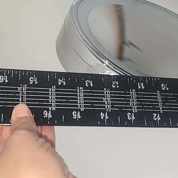 Conair Silver Vanity Mirror with White Accents - Picture 5 of 6